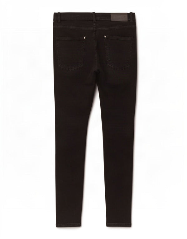 Jeans skinny da uomo Zara EU 42 Large W32 L29 Cotone grigio
