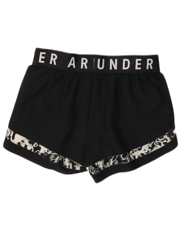 Pantaloncini sportivi Under Armour da donna con motivo astratto UK 12 medio nero