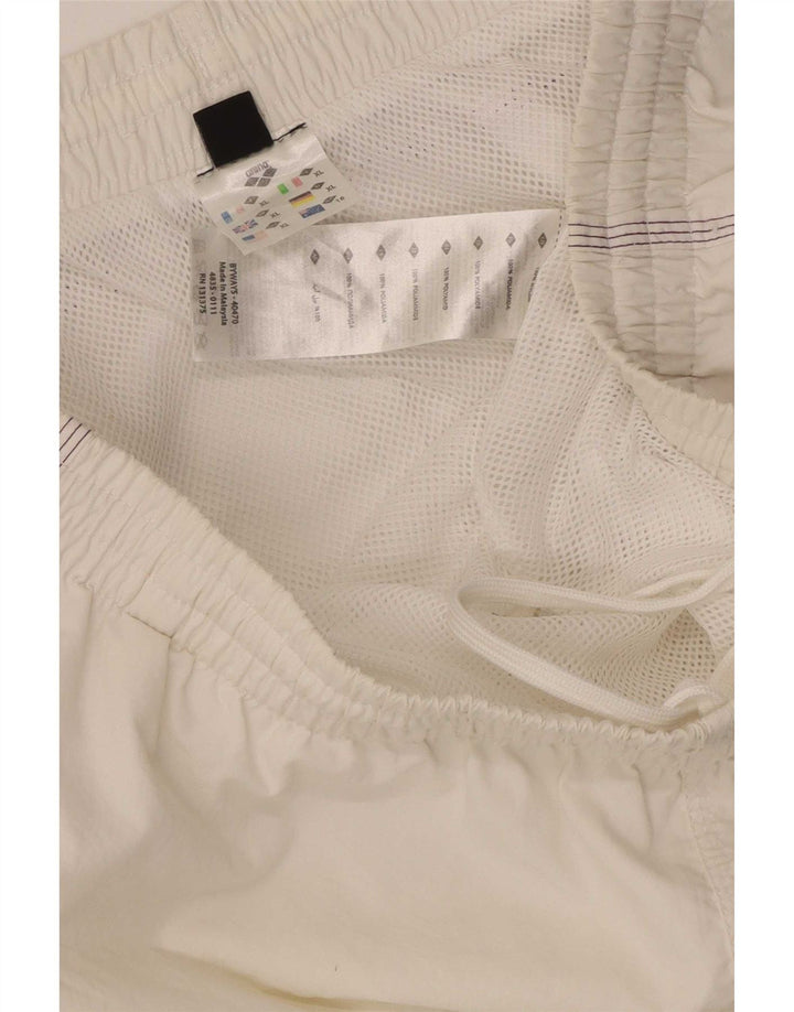 Pantaloncini da bagno da uomo Umbro XL poliestere bianco