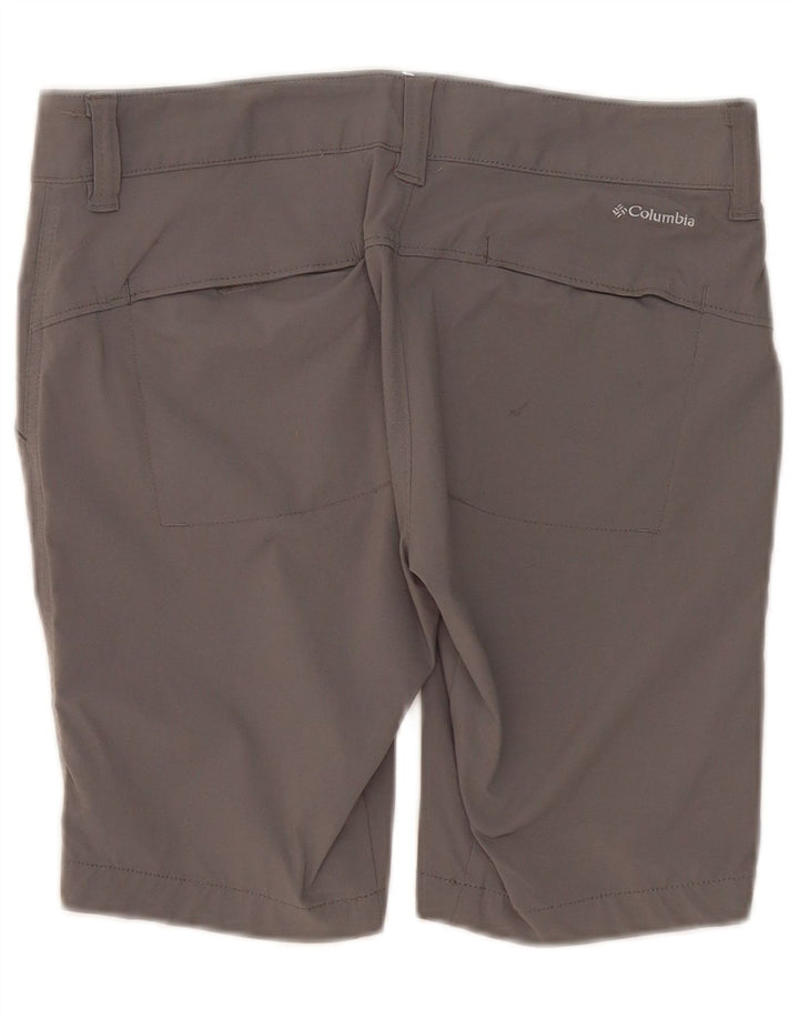 Pantaloncini cargo Columbia da donna US 6 medi W30 nylon grigio