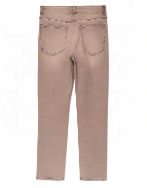 Jeans dritti Marks & Spencer da donna The Sienna UK 12 medio W30 L28 grigio