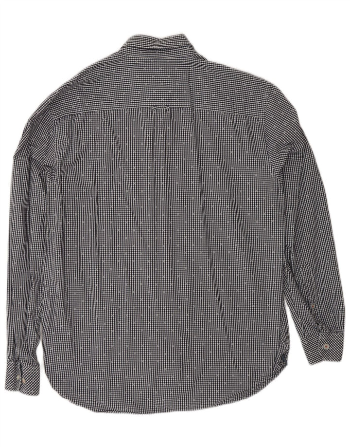 Camicia da uomo Joules grande a quadretti blu navy