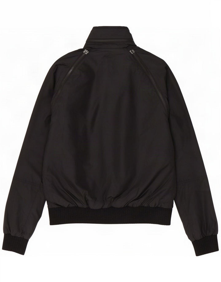 55DSL Bomber da uomo con cappuccio UK 38 Medium Black Poliestere