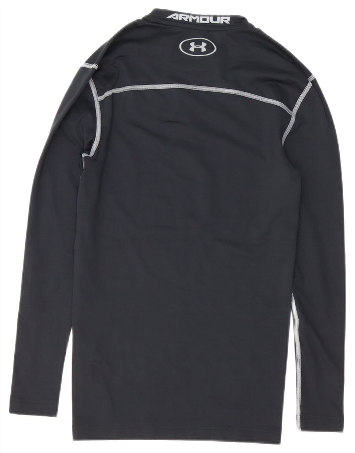 Under Armour Mens Cold Gear Graphic Top manica lunga piccolo poliestere nero