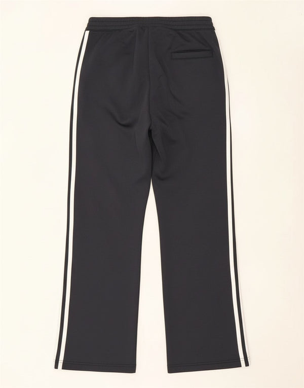 Pantaloni della tuta da donna Adidas UK 12 Poliestere grigio medio