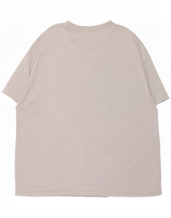 Puma T-shirt oversize da donna UK 18 XL Grigio mélange Cotton