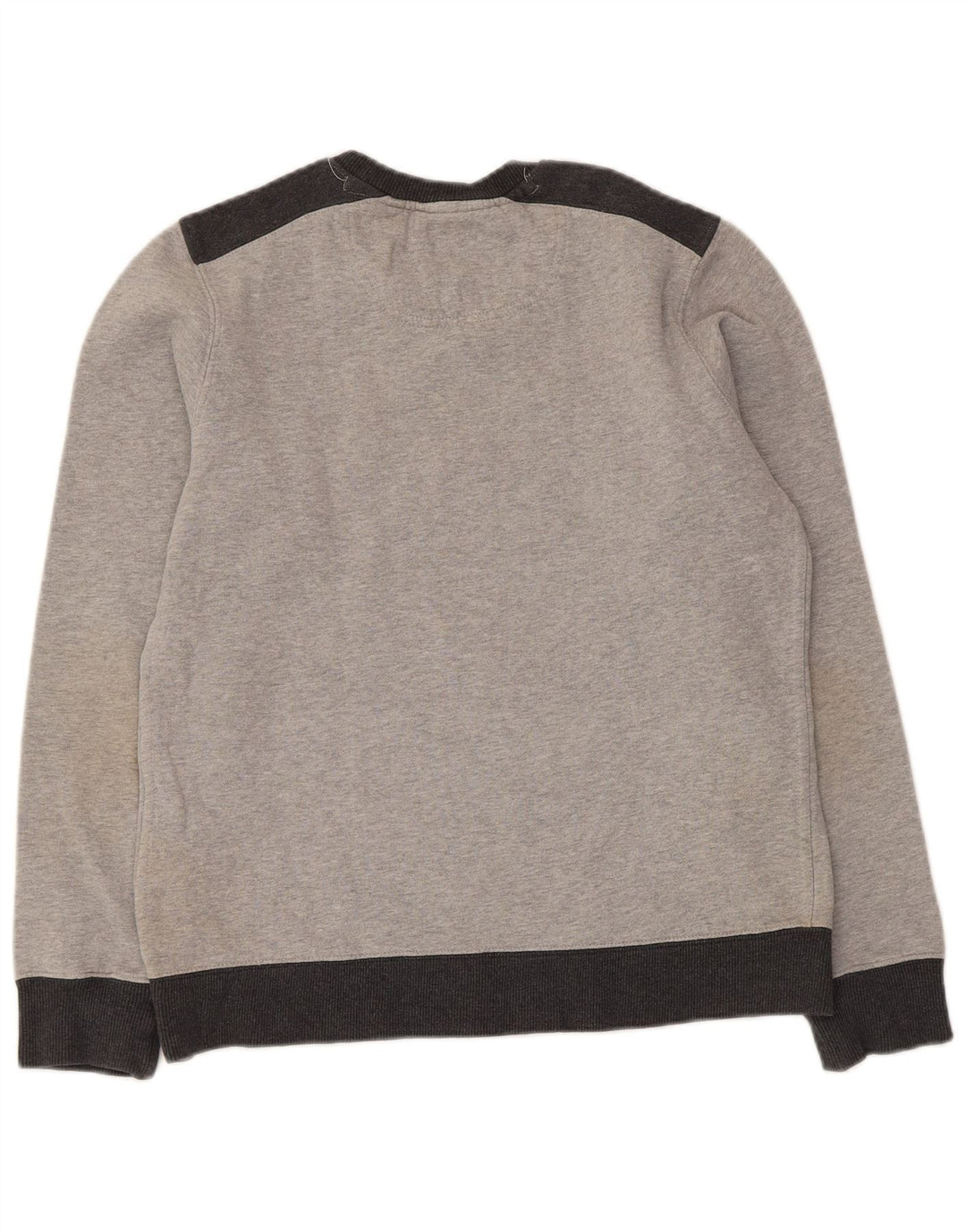 Felpa con grafica da donna Converse Jumper UK 14 Colorblock grigio medio