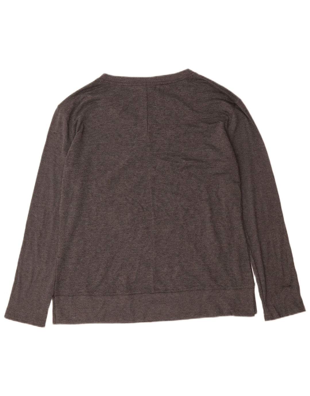 Maglione maglione Reebok da donna con scollo a V UK 18 XL poliestere grigio