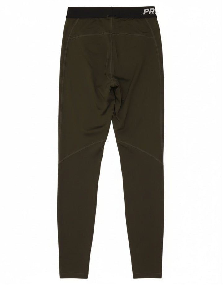 Leggings grafici Dri Fit da donna Under Armour UK 6 XS poliestere kaki