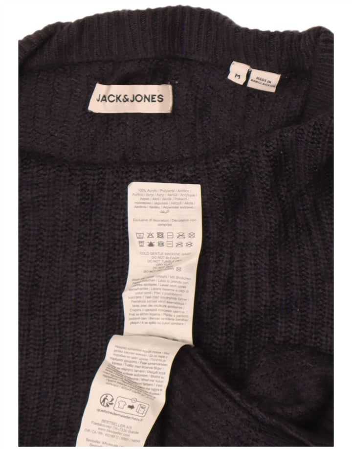 Maglione maglione girocollo da uomo Jack & Jones blu navy medio