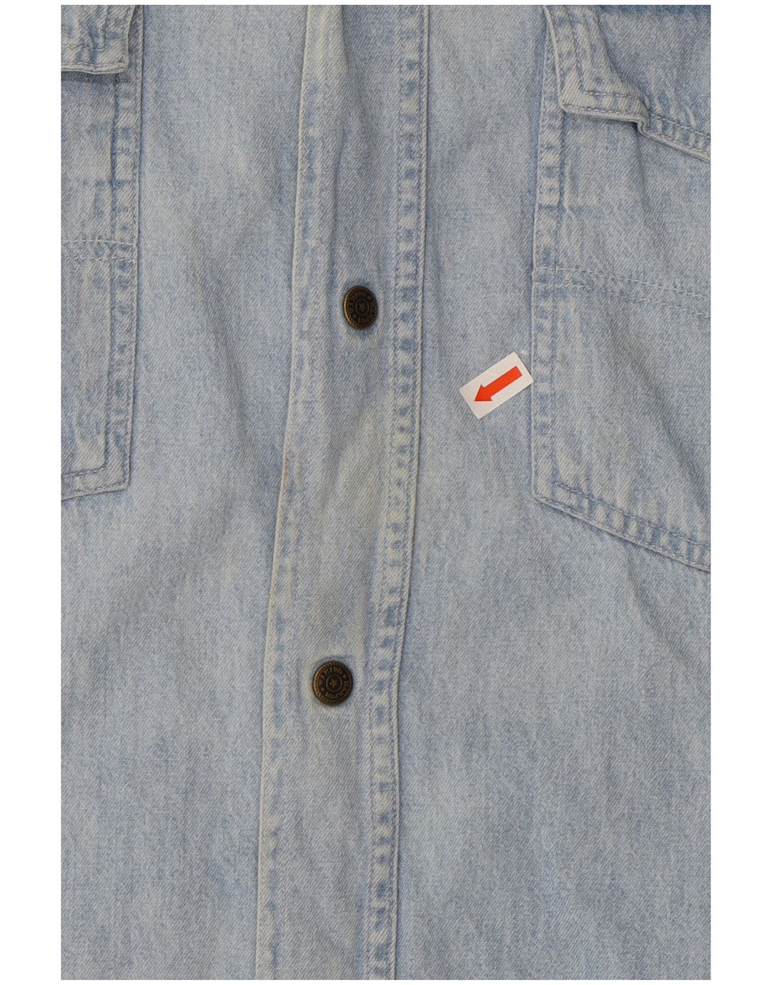 Camicia di jeans da uomo WAMPUM XL Blu