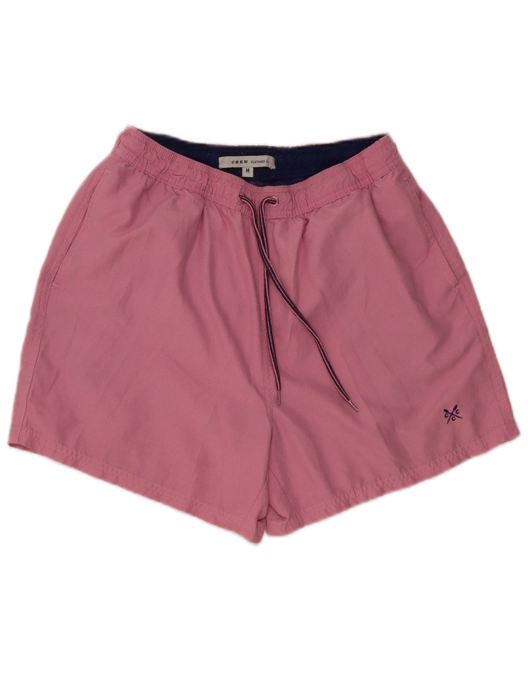 Crew Clothing Pantaloncini da bagno da uomo in poliestere rosa medio