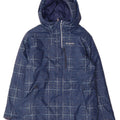 Giacca a vento Columbia da ragazzo 14-15 anni, grande, in poliestere blu navy