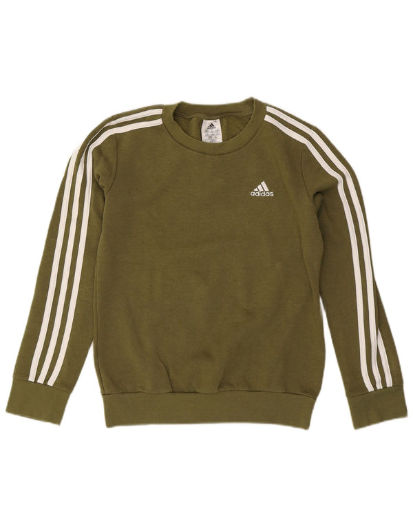 Felpa da donna Adidas Jumper UK 6 XS cotone kaki