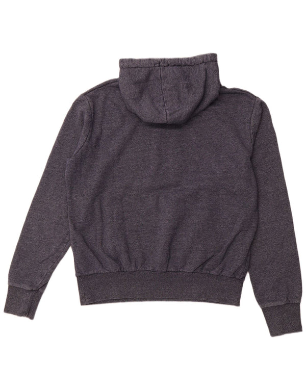 Maglione con cappuccio grafico da uomo SUPERDRY 2XL cotone grigio