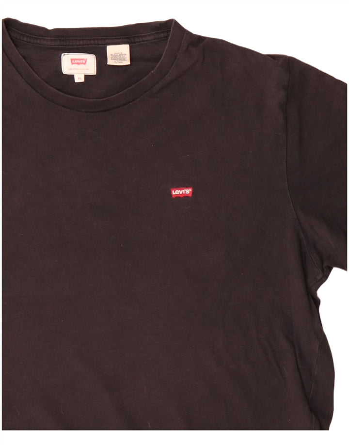 T-shirt da uomo Levi's Top XL in cotone nero