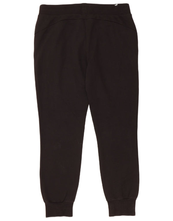 Pantaloni da tuta da donna PUMA Joggers UK 16 Large Nero Cotone