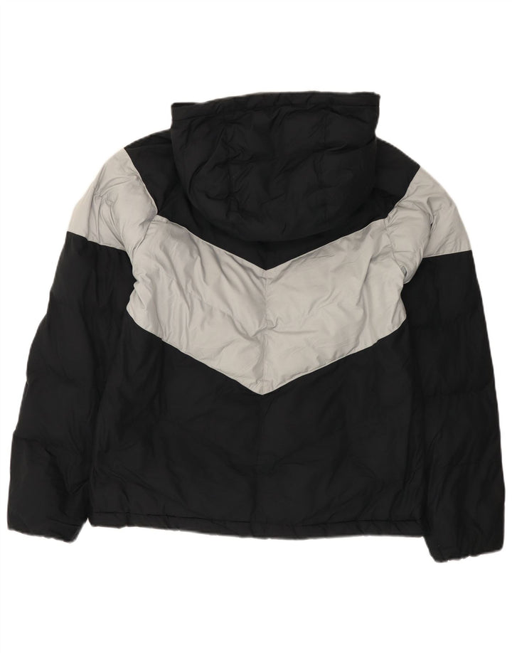 Giacca imbottita con cappuccio Nike da ragazzo 13-14 anni XL Poliestere color block nero