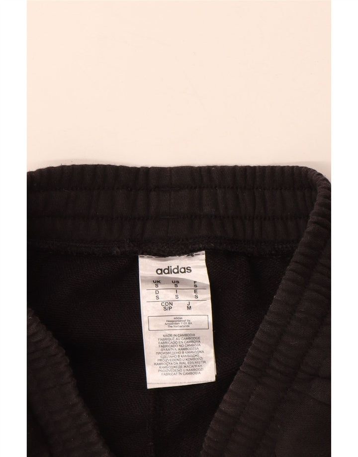 Pantaloni da tuta con grafica ADIDAS da uomo Joggers piccoli in cotone nero