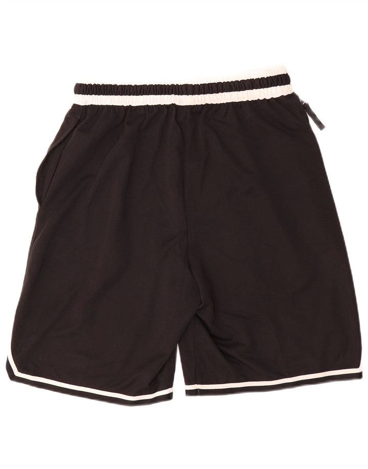 Pantaloncini sportivi Nike Dri Fit da uomo, colore nero medio, in poliestere color block