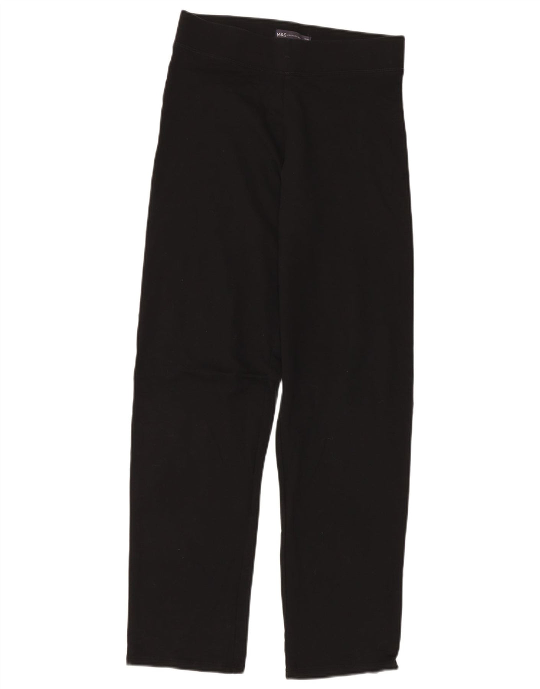 Pantaloni da tuta da donna MARKS & SPENCER UK 10 piccoli in cotone nero