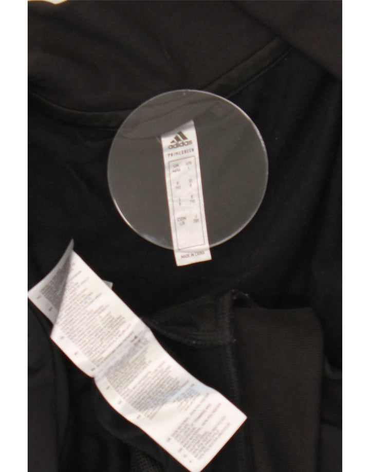 Giacca da tuta grafica da uomo Adidas UK 44/46 grande poliestere nero