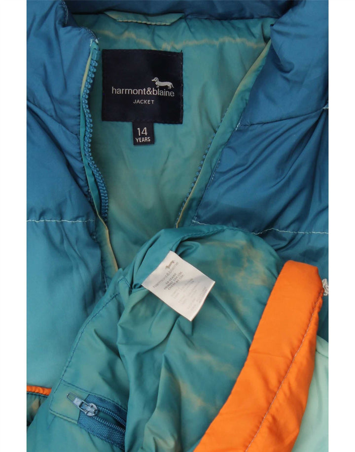Giacca imbottita per ragazzi Harmont & Blaine 13-14 anni Tie Dye multicolore