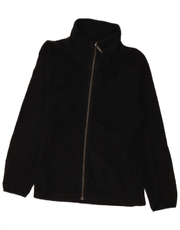 Giacca in pile da donna Chiemsee UK 16 Large Poliestere nero geometrico