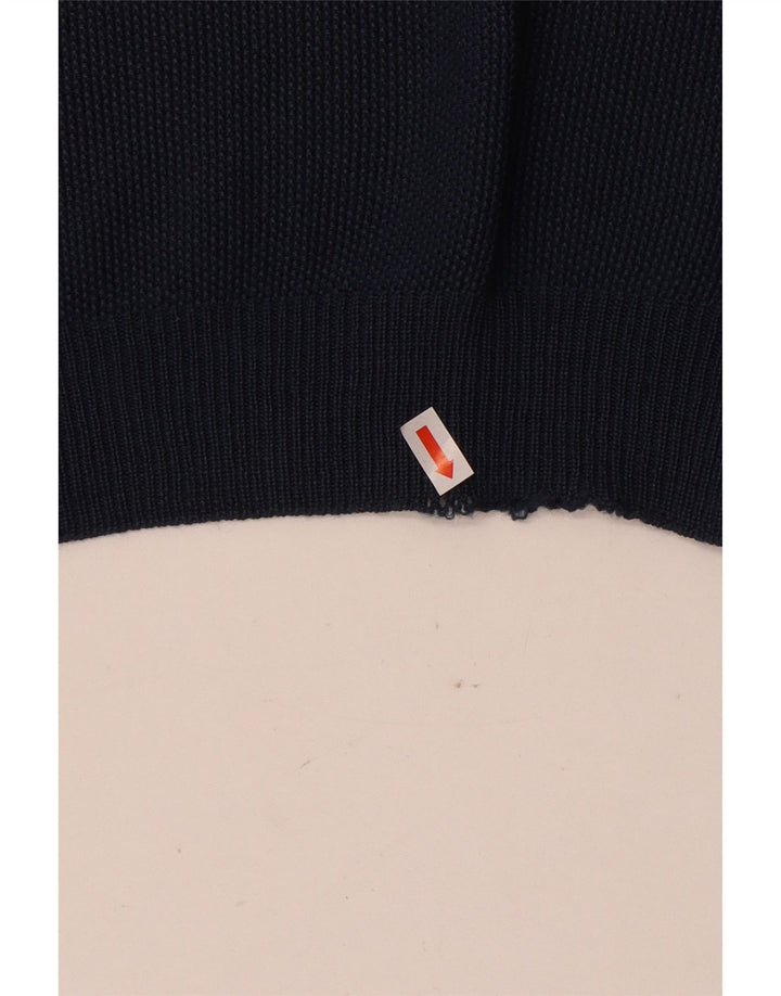 Maglione da uomo con scollo a V Il Granchio Blu navy medio