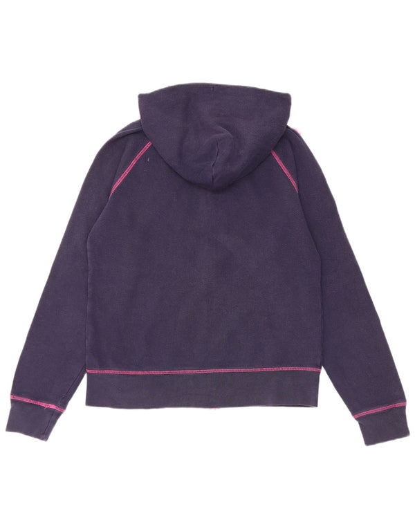 Maglione con cappuccio e zip da donna Gap UK 14 Cotone medio blu navy