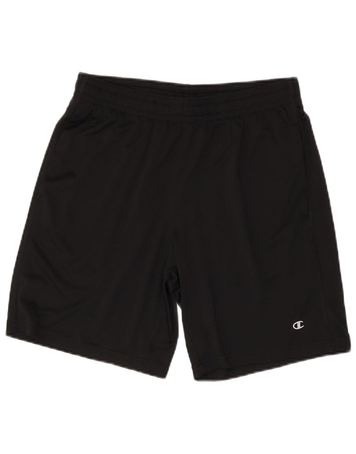 Pantaloncini sportivi da uomo CHAMPION piccoli in poliestere nero