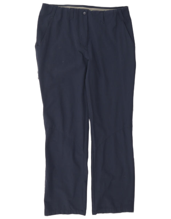 Rohan Womens Hiking Casual Trousers UK 12 Medium W30 L28 Navy Blue