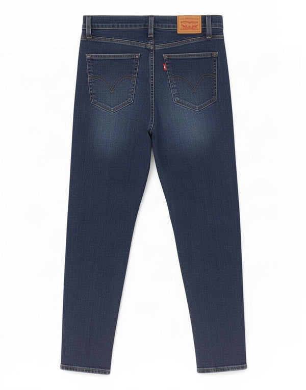 Levi's Women's Mom Jean Jeans affusolati a vita alta W29 L27 cotone blu