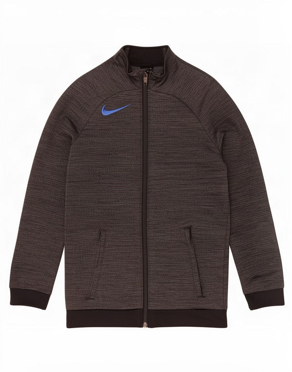Giacca da tuta da ragazzo Nike Dri Fit 8-9 anni Small Grey Colourblock