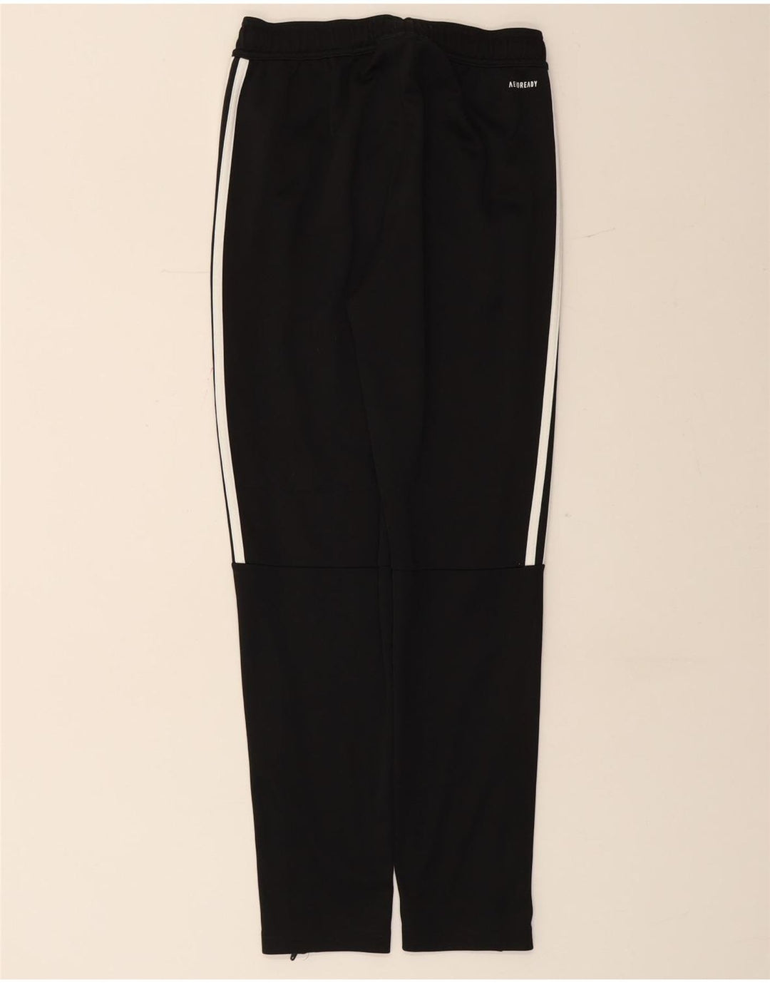 Pantaloni della tuta ADIDAS Aeroready da bambino 13-14 anni in poliestere nero