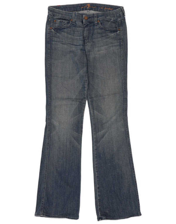 Jeans svasati da donna 7 For All Mankind W32 L34 cotone blu
