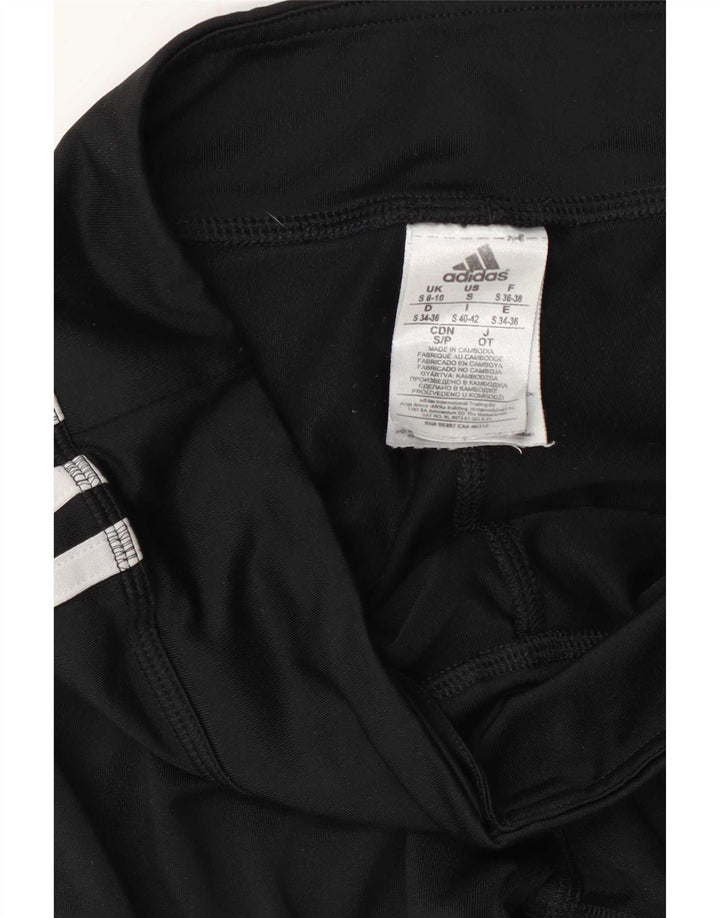 Leggings Adidas da donna UK 8/10 piccolo poliestere nero