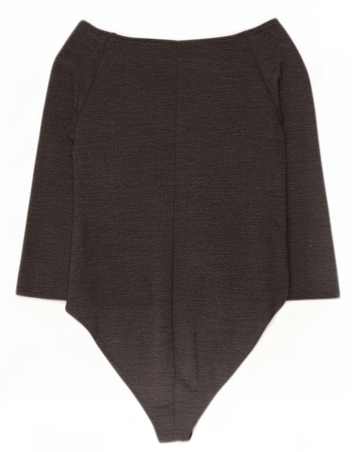 Body Zara da donna con maniche a 3/4 Lash UK 8 piccolo grigio