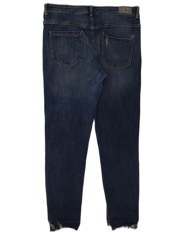 Jeans skinny da donna Zara EU 44 XL W34 L27 Cotone blu