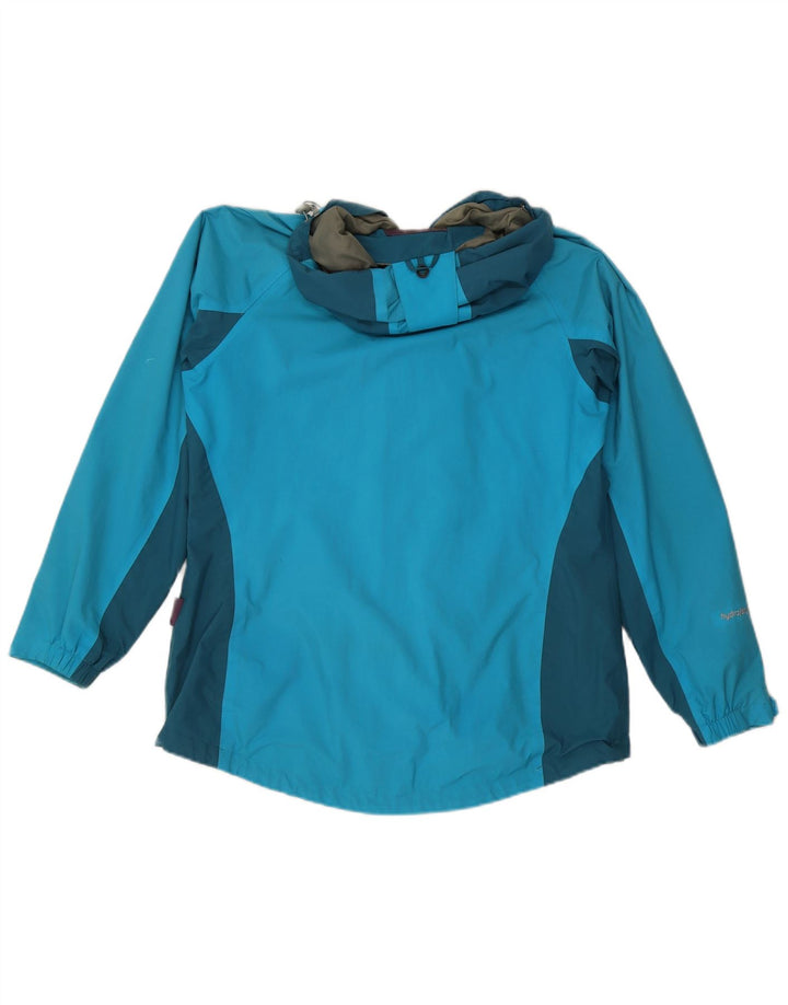 Giacca a vento con cappuccio da donna Sprayway UK 12 Colorblock blu medio