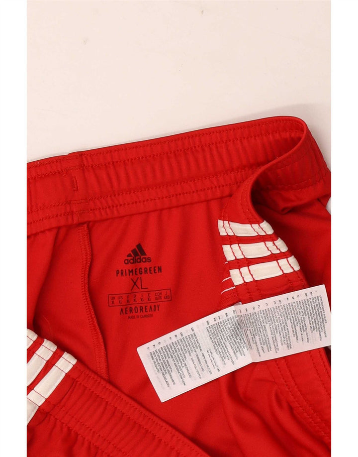 Pantaloncini sportivi Adidas Aeroready da uomo XL rosso poliestere