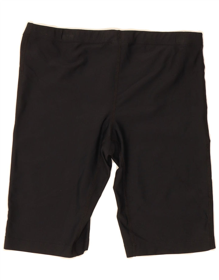NIKE Womens Sport Shorts UK 12 Medium  Black Polyamide Vintage Nike and Second-Hand Nike from Messina Hembry 