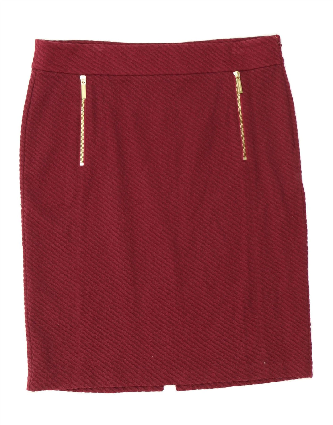 MICHAEL KORS Womens Pencil Skirt  XL W36 Red Cotton Vintage Michael Kors and Second-Hand Michael Kors from Messina Hembry 