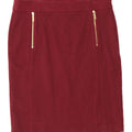 MICHAEL KORS Womens Pencil Skirt  XL W36 Red Cotton Vintage Michael Kors and Second-Hand Michael Kors from Messina Hembry 