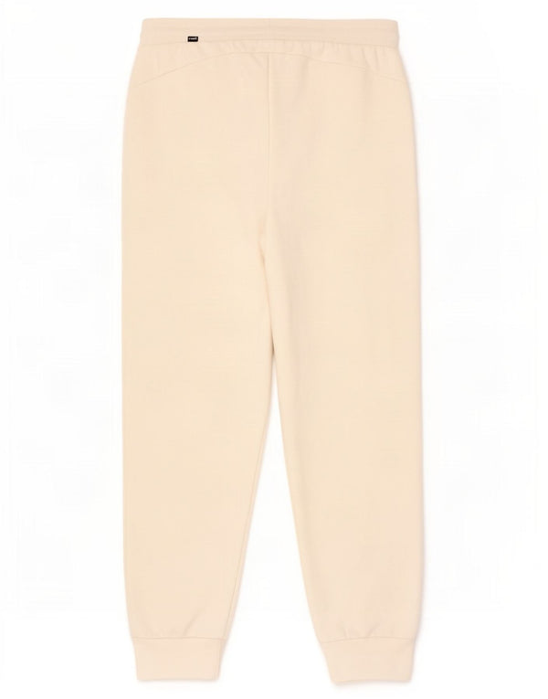 Pantaloni da tuta da donna Puma Joggers UK 10 Small White Cotton