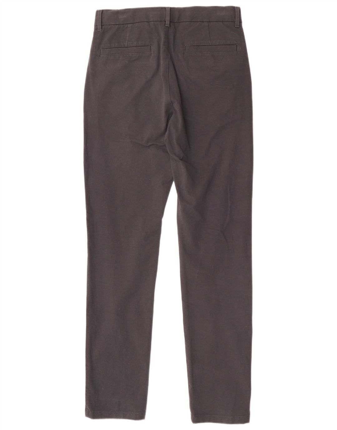 Pantaloni chino slim da uomo Marks & Spencer W30 L33 cotone grigio