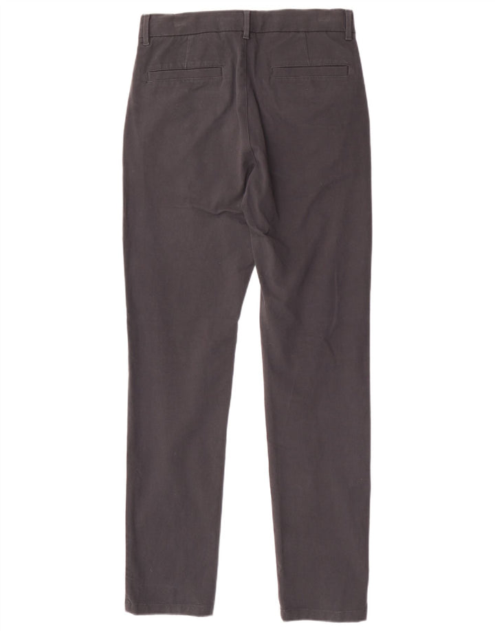 Pantaloni chino slim da uomo Marks & Spencer W30 L33 cotone grigio