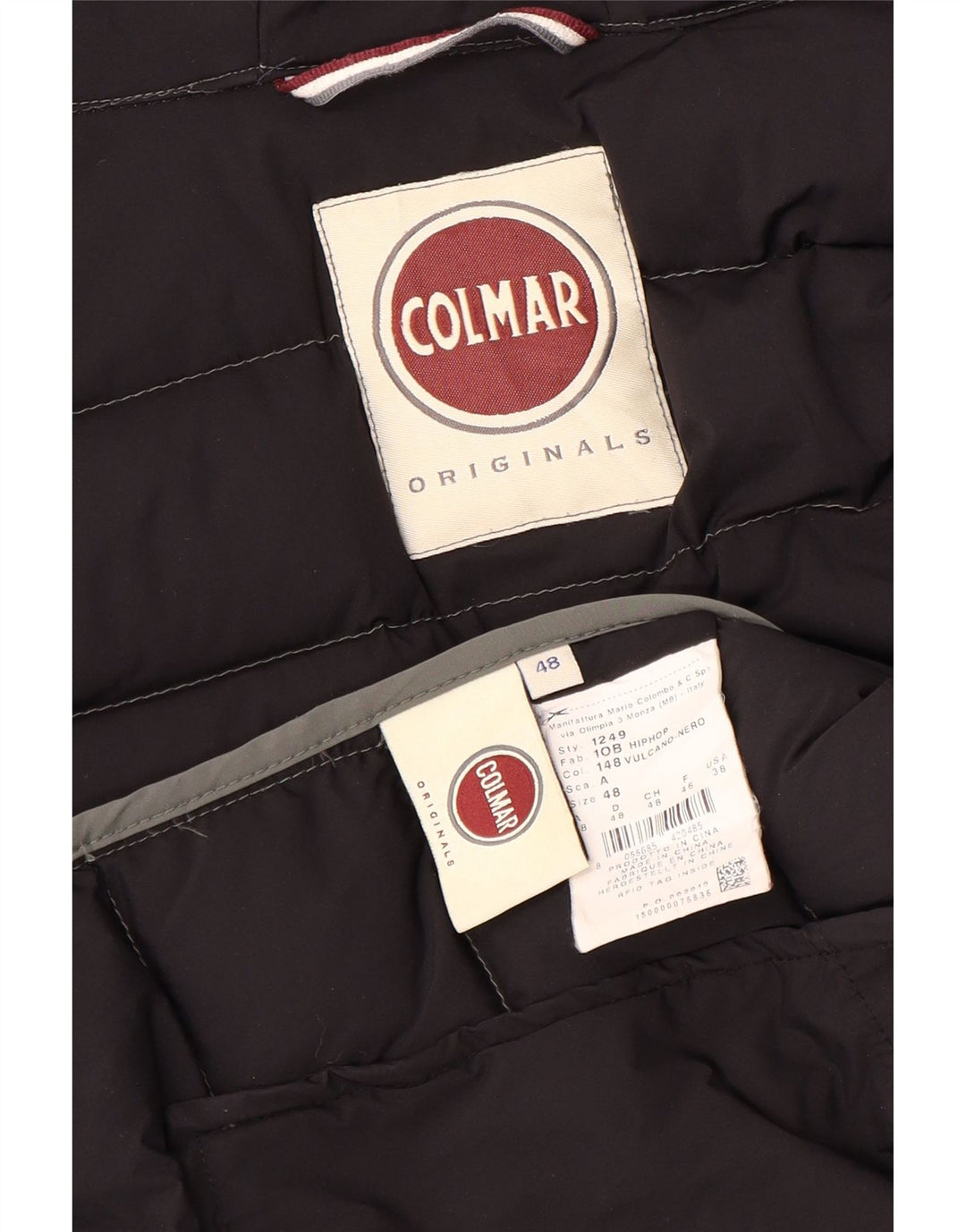 Giacca imbottita con cappuccio Colmar da uomo IT 48 Grigio medio