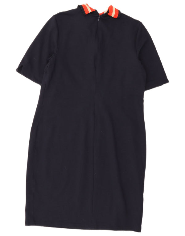Abito maglione da donna Ralph Lauren UK 12 color block blu navy medio