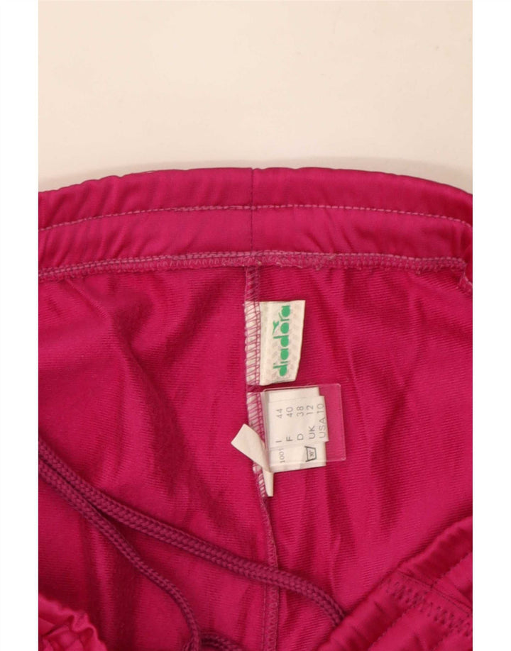 Pantaloni da tuta corti da donna Diadora UK 12 Rosa medio
